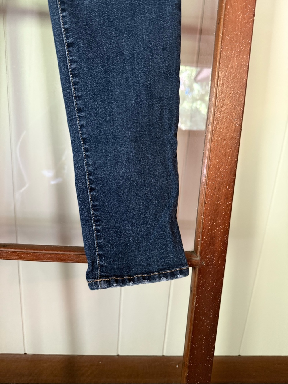 Flying Monkey Low Rise Skinny Blue Jeans Size 30 Made in USA Y2K Stretch Denim - Picture 5 of 15